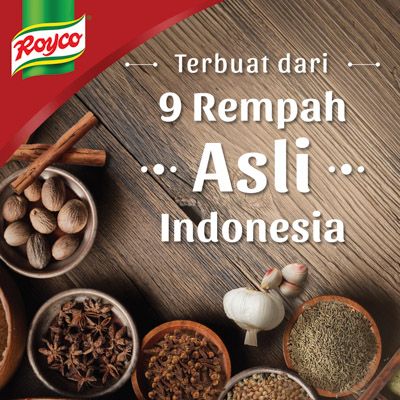 Royco Bumbu Rempah Serbaguna 525g - Dengan Royco Bumbu Dasar Rendang, semua bisa hadirkan kelezatan Rendang otentik setiap saat!